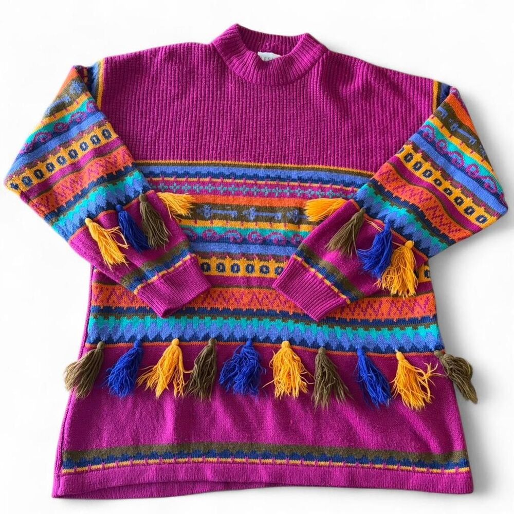 Leslie-fay Women's multi Jumper